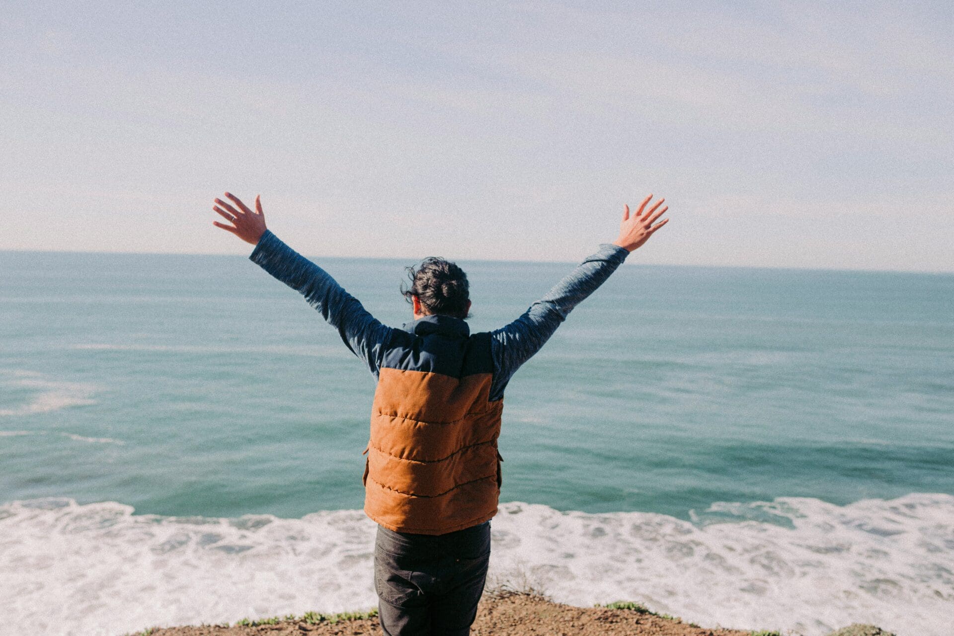 Man who has found joy in his sobriety.